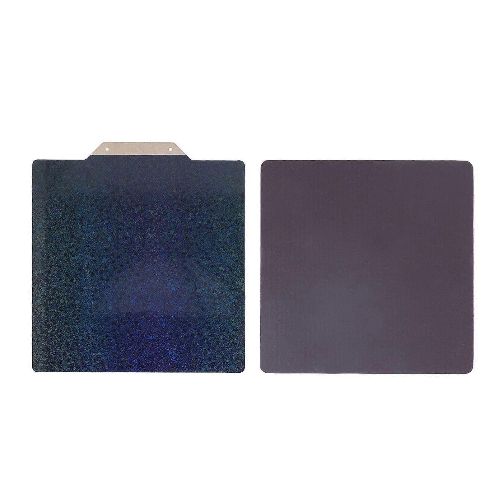 Rainbow PEY Textured PEI Build Plate Double Sided Spring Steel Sheet 3D Printer Flexible Platform with Soft Magnet