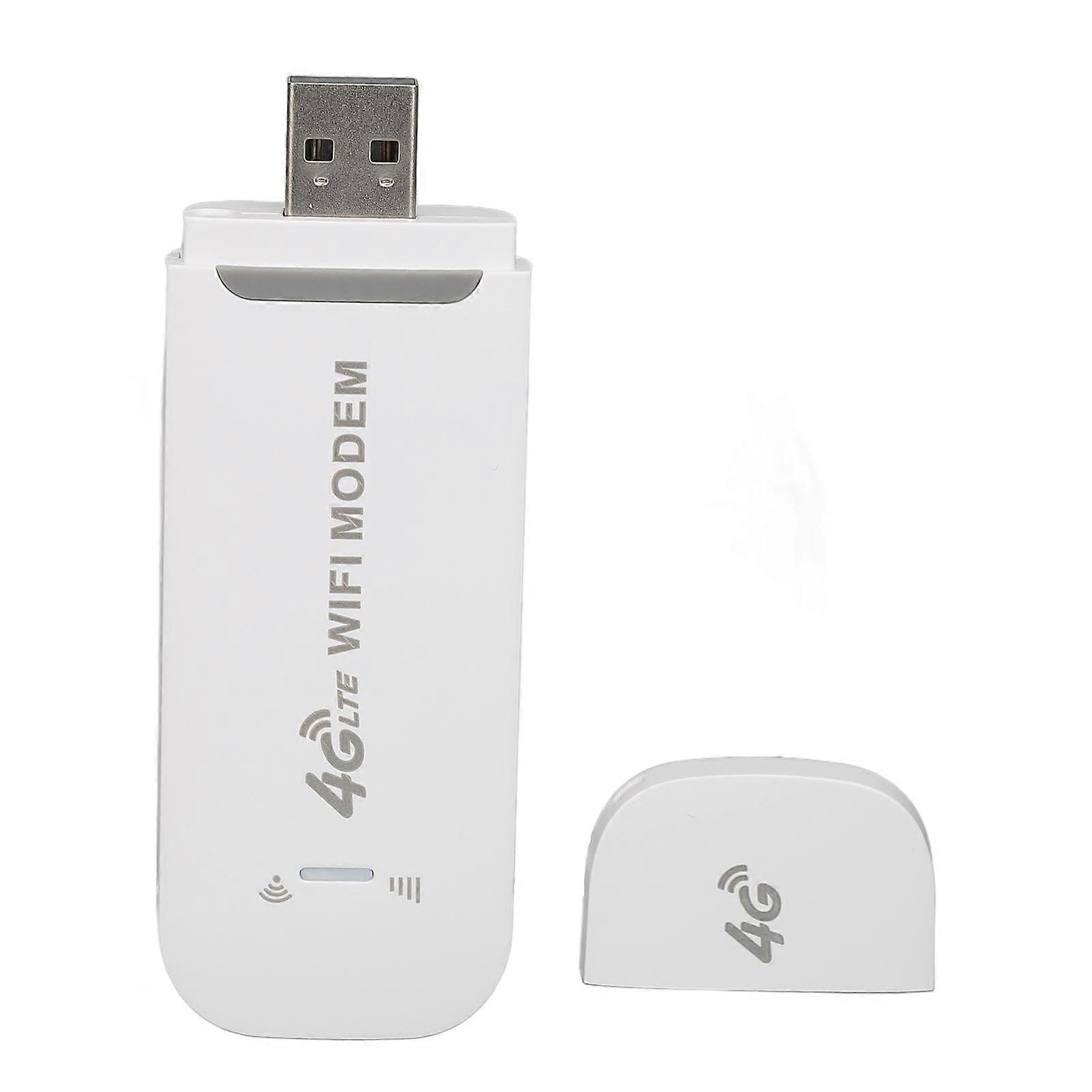 4G LTE USB WiFi Modem 150Mbps Mobile Hotspot for Windows Android, Pocket Network Router Support 8 Users High Speed Internet