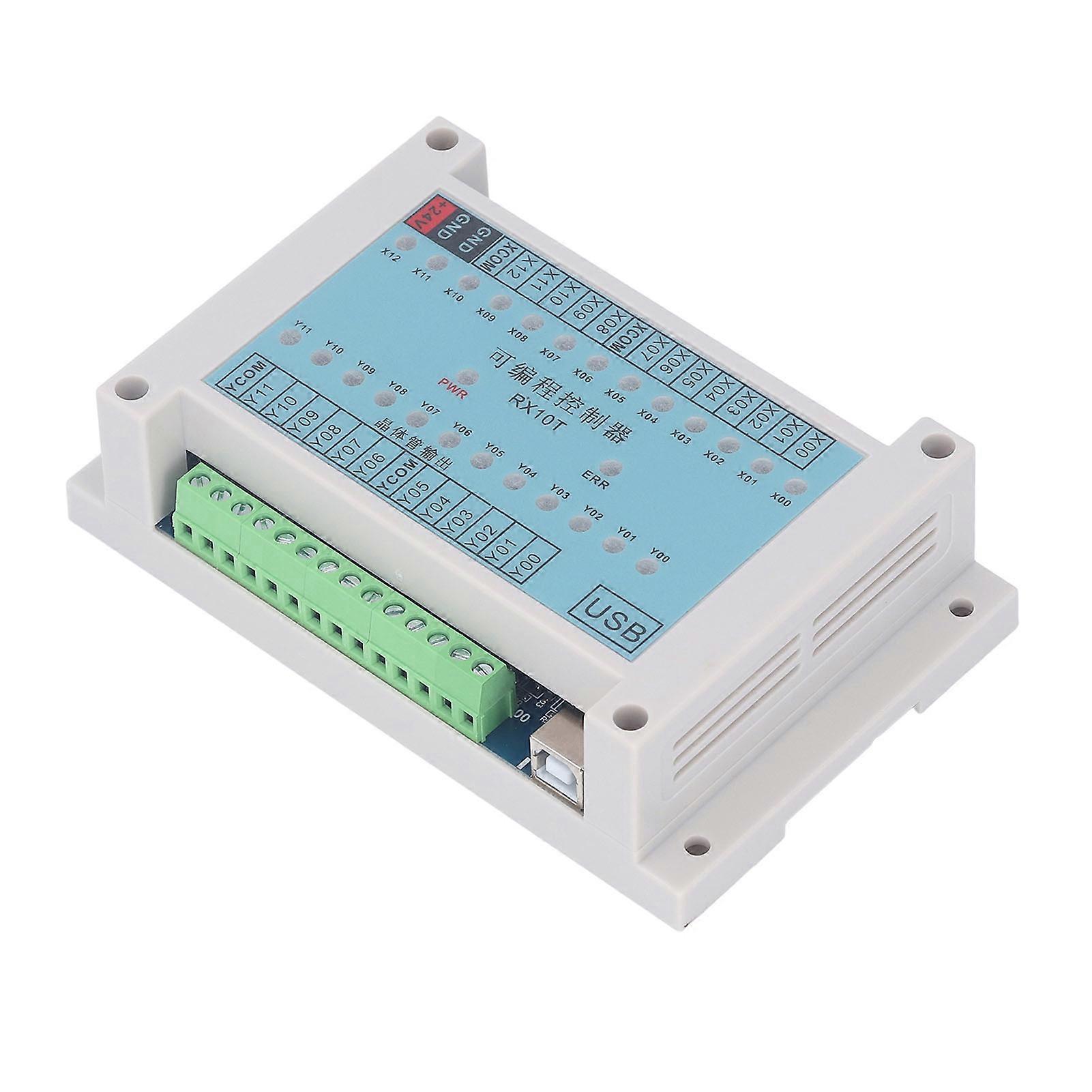 RX10T Multi Channel 13 in 12 out PLC Controller 12-24V DC