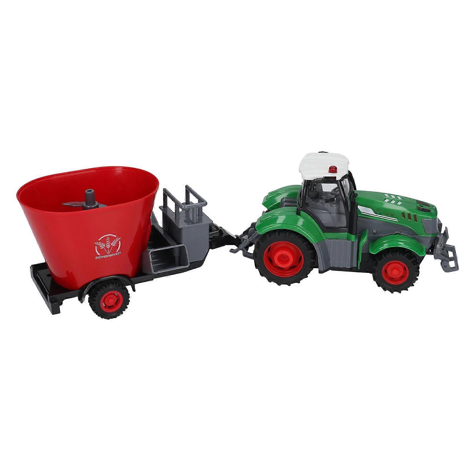 Remote Control Tractor Toy 4CH 3.7V 500mAh High Simulation