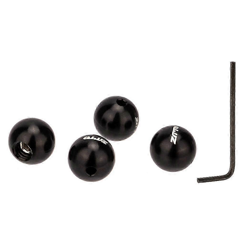 4Pcs Bicycle Brake Cable End Caps Set Ball Hat Multi-Color Cable Tips