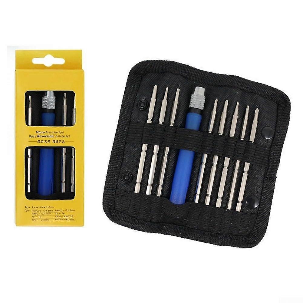 17 In 1 Screwdriver Set For Electronics With Torx And Hex Bits Cross Bit Options Professional Grade
