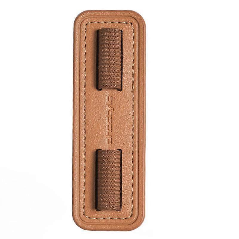 Universal Stylus Pen Holder Sticker for Pencil for Table Touch Pen M-Pencil Anti-Lost Case -Brown