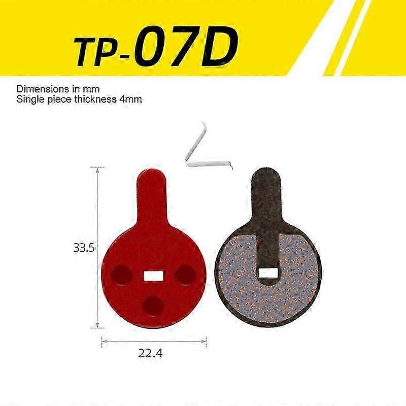 Bicycle Disc Brake Pads for Bike Multiple Sizes