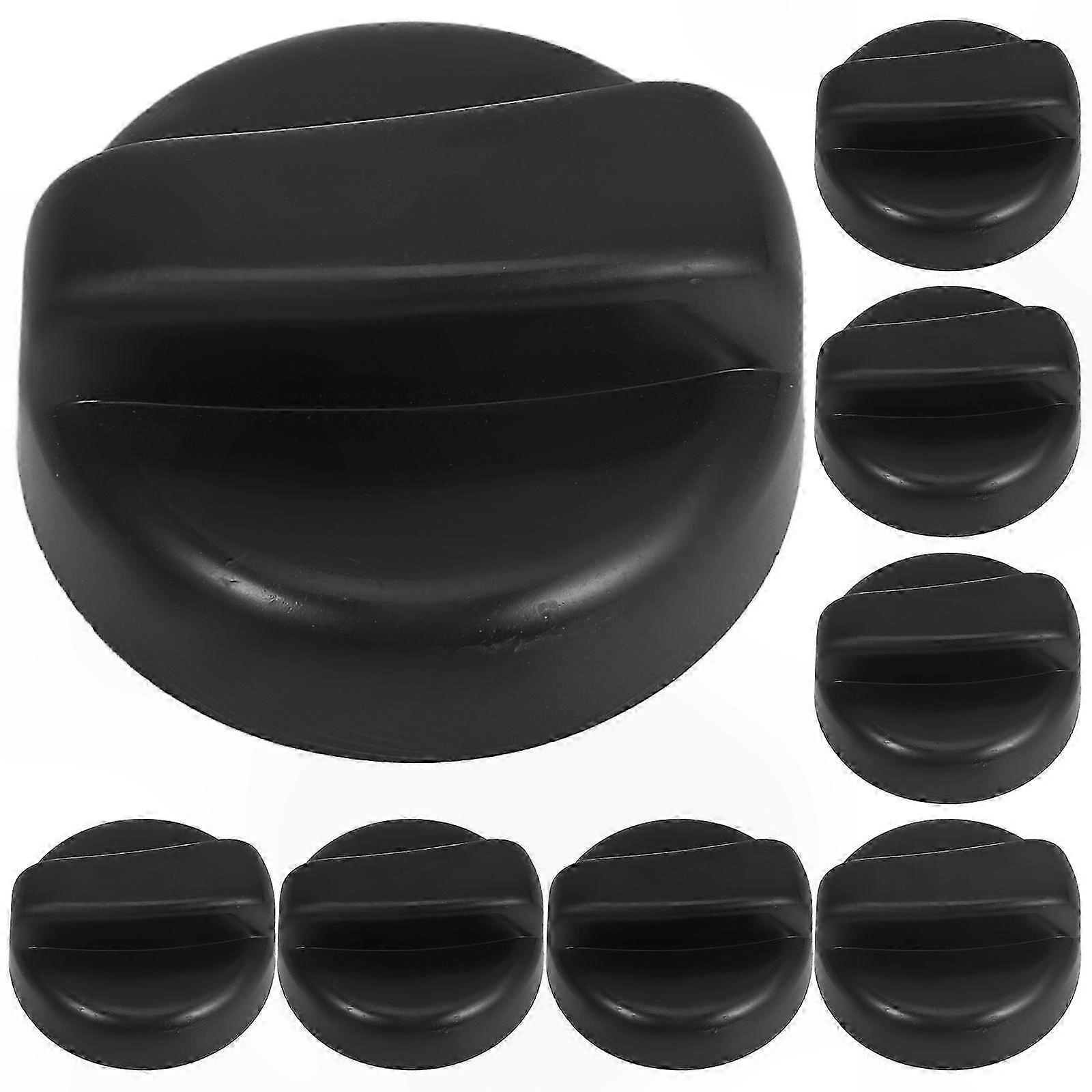 10-Pack Replacement Knobs for Outdoor Heaters, Patio Heater Accessories, Durable Plastic Control Knobs for Round Stand-Up Heaters