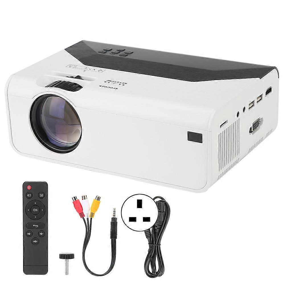 CF18 LCD Projector 1800LM - 720P, HDMI/USB/VGA Inputs, Dolby Sound, 1080P Support