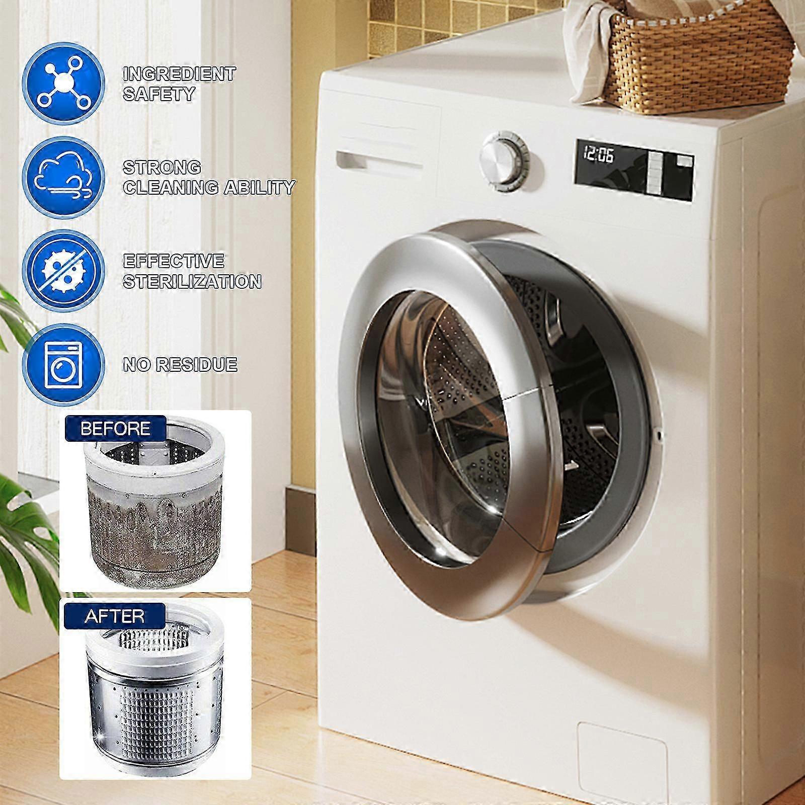 Washing Machine Cleaning Sheet Washing Machine Tank Remove Dirt Odor Clean Smell Cleaning Sheet