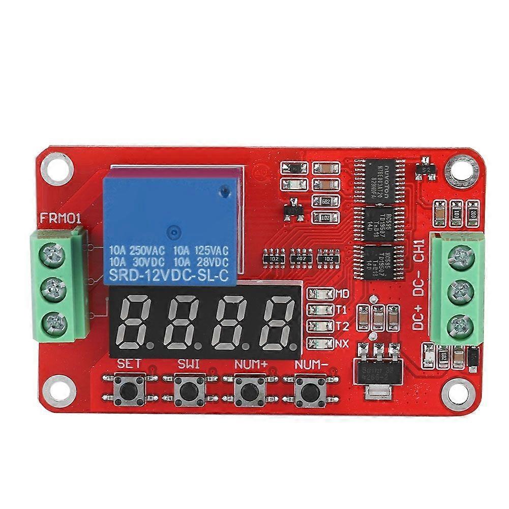 Multifunction Infinite Loop Timing Self lock Relay Cycle Timer Module Automation Delay FRM01