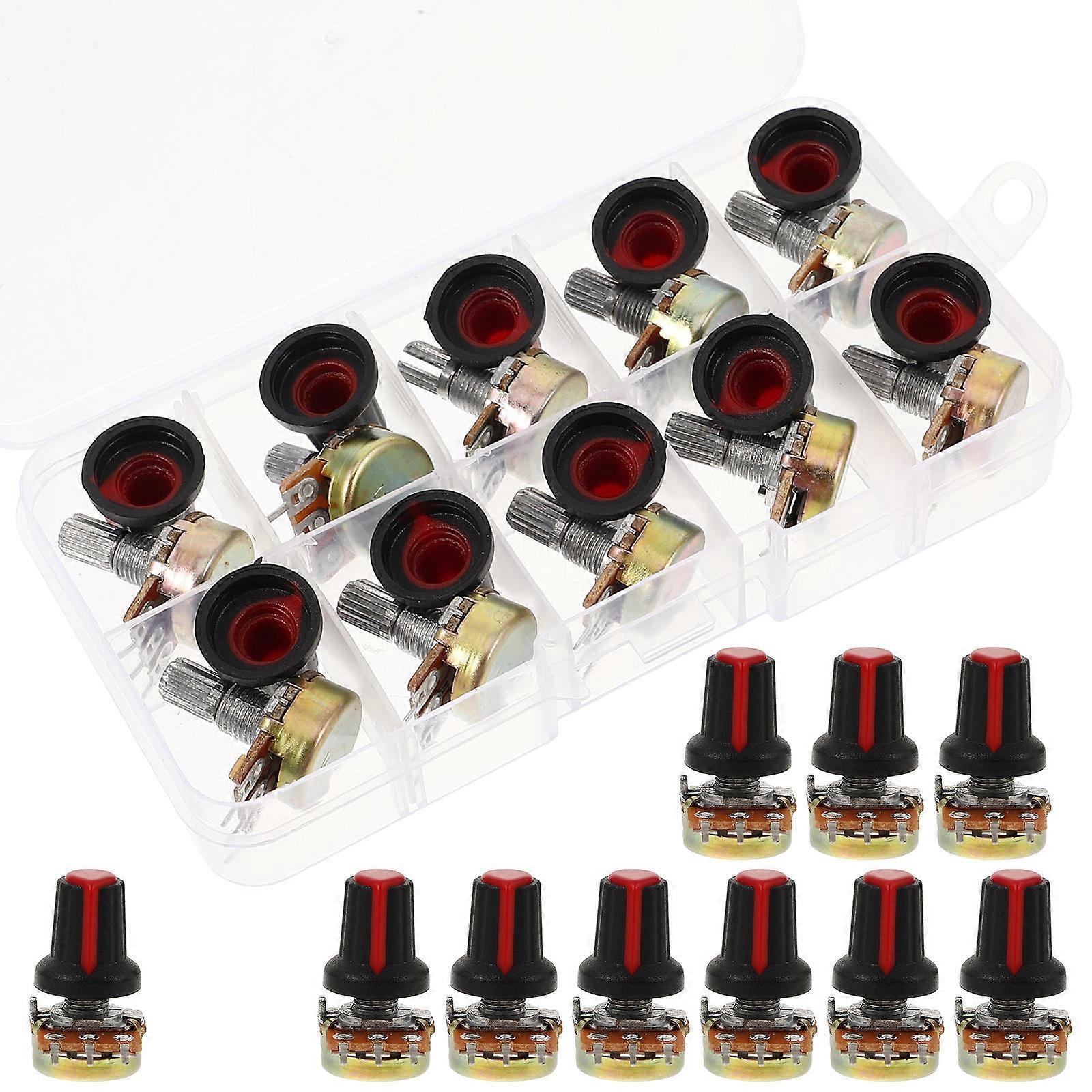 Electric Guitar Parts Potentiometer Kit Circuit Building Reliable Performance Electronic Devices Smooth Adjustments 20Pcs