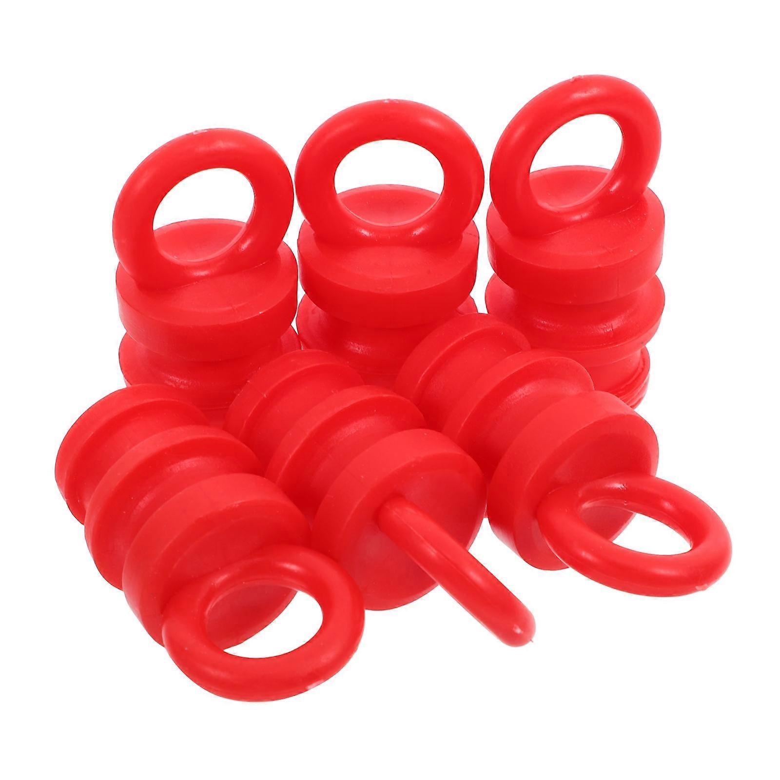 Rubber Caps Buckle Link Column Caps for Protection Use 6Pcs Covers