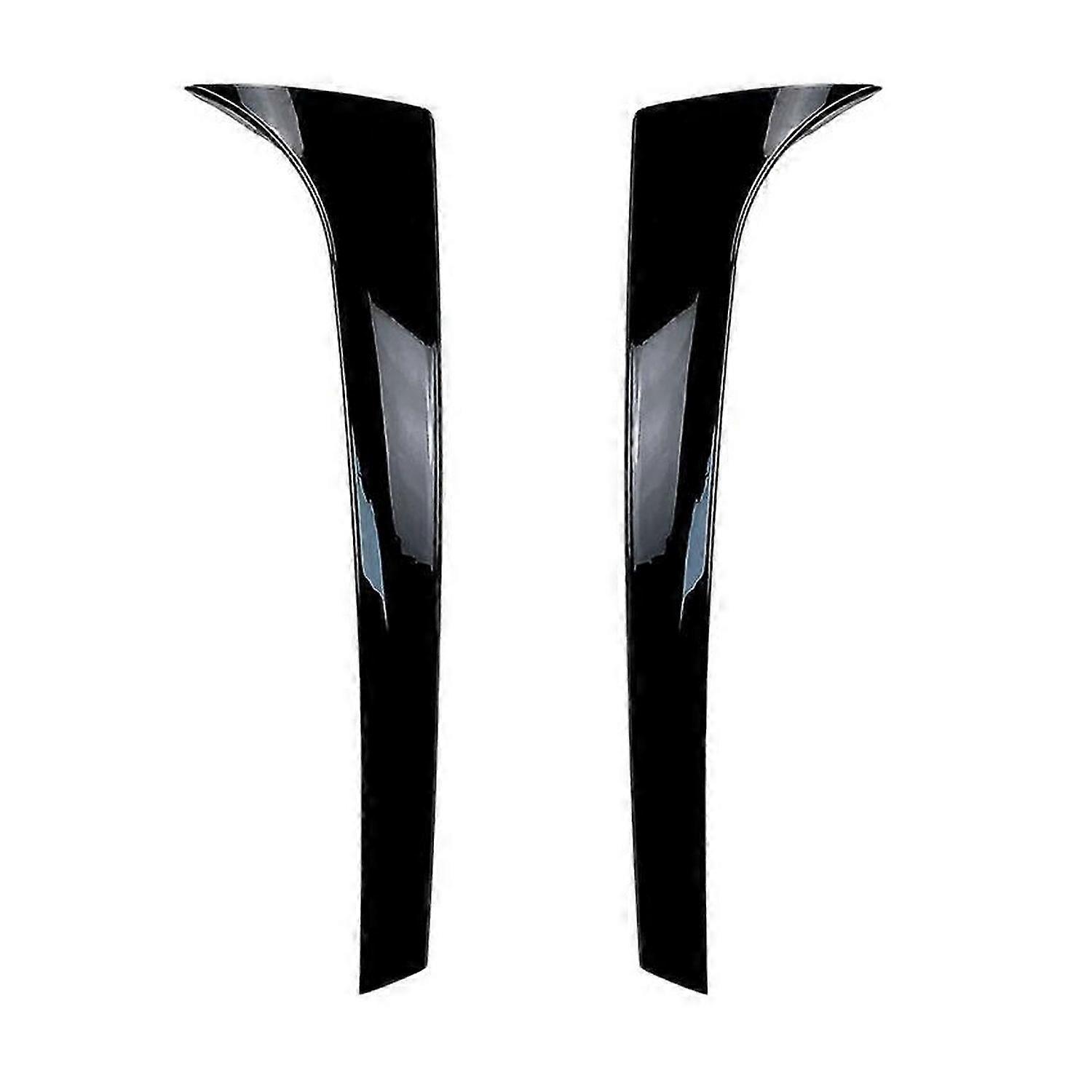 for Gloss Black Rear Window Side Wing Spoiler Stickers