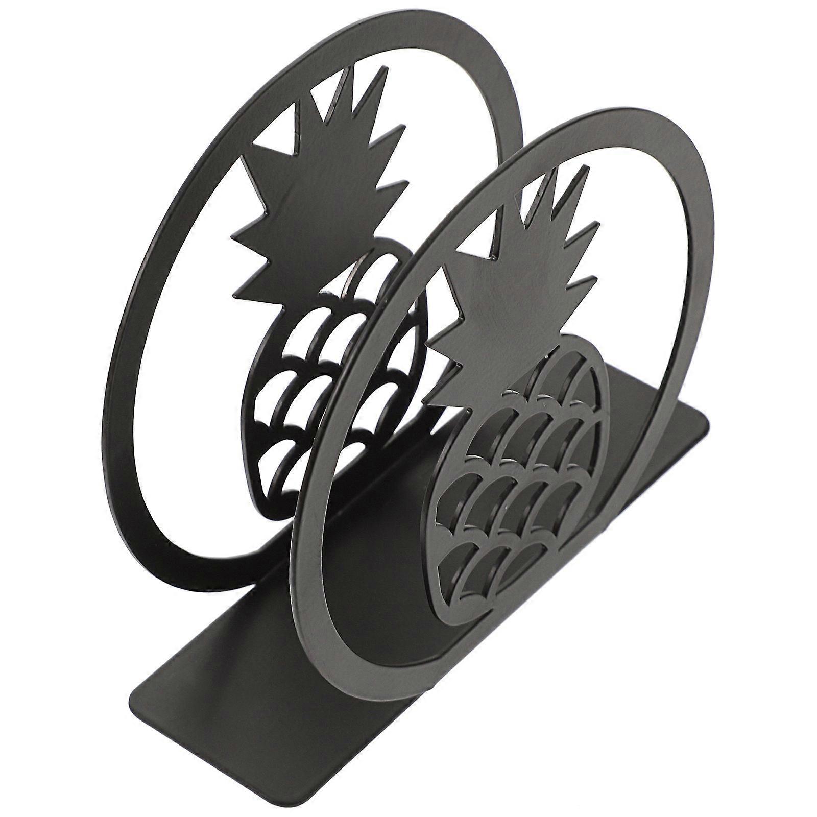 Metal Napkin Holder Decorative Pineapple Pattern for Home Use