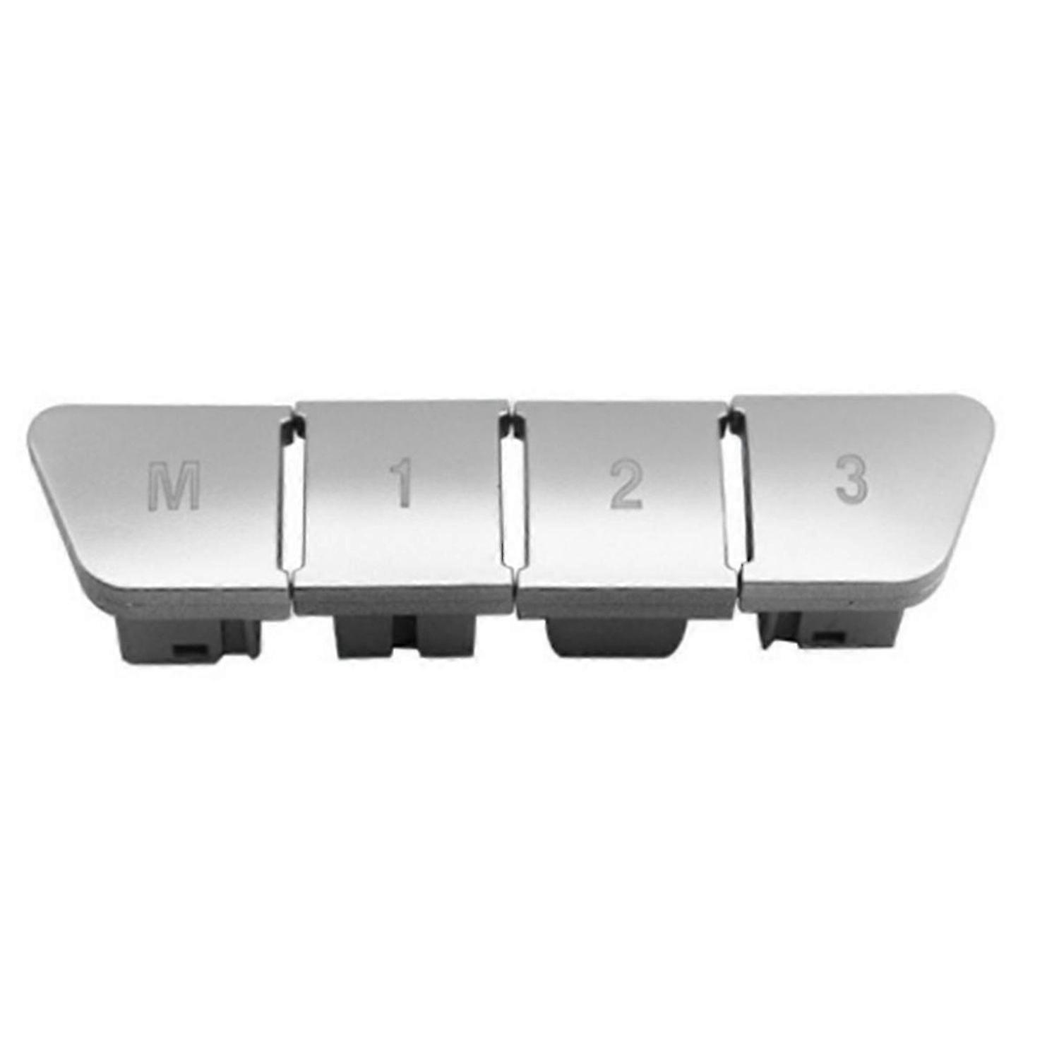 Car Front Left Seat Memory Control Buttons Switch for Benz Silver