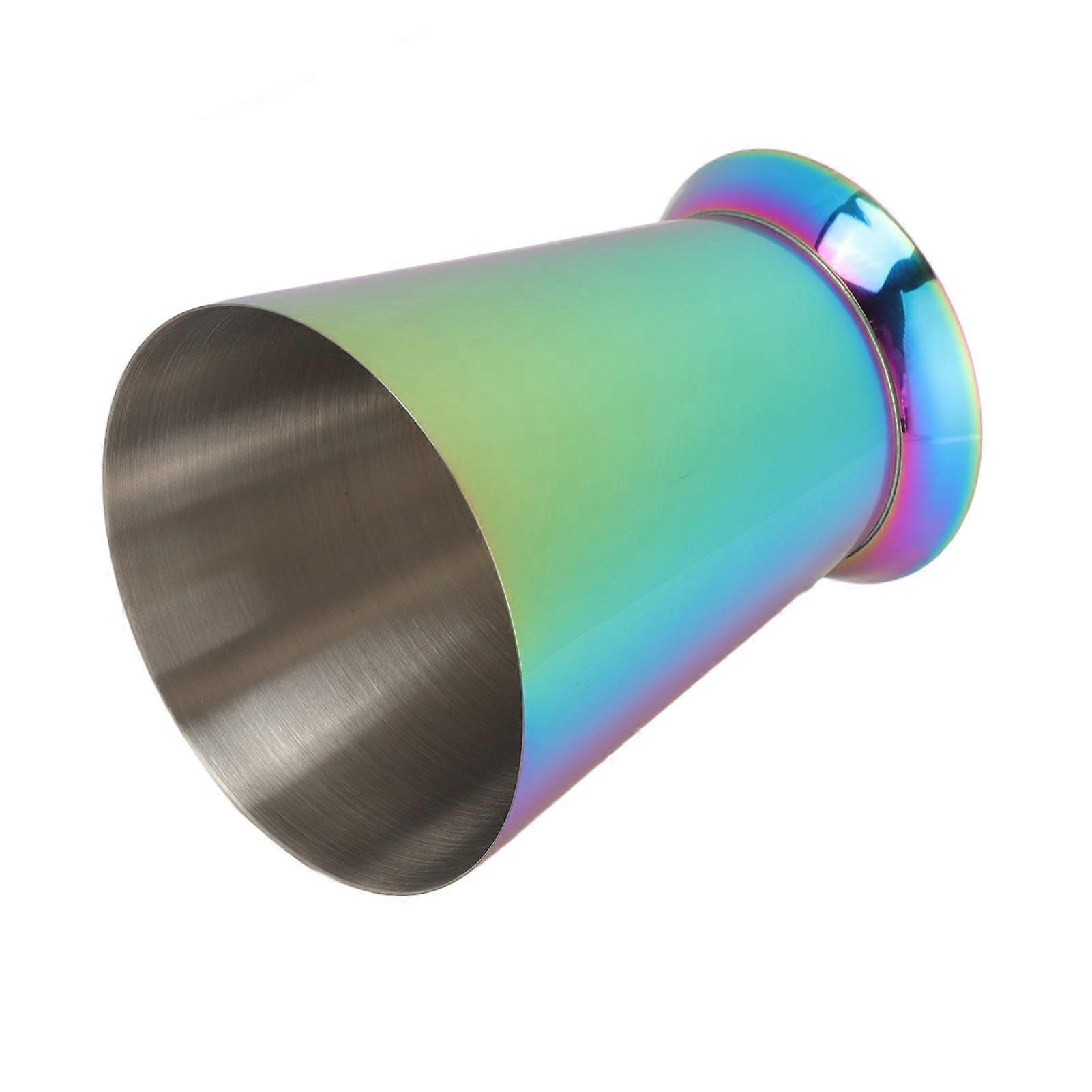 Colorful Gradient Stainless Steel Bartending Cup 177g Rust Proof