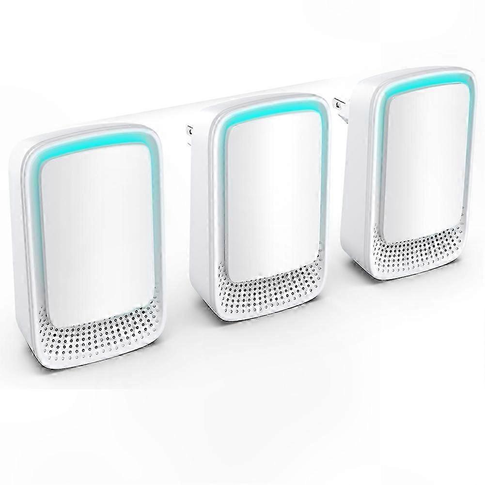Negative Ion Air Purifiers for Home, 3-Pack EU-Compatible Generators