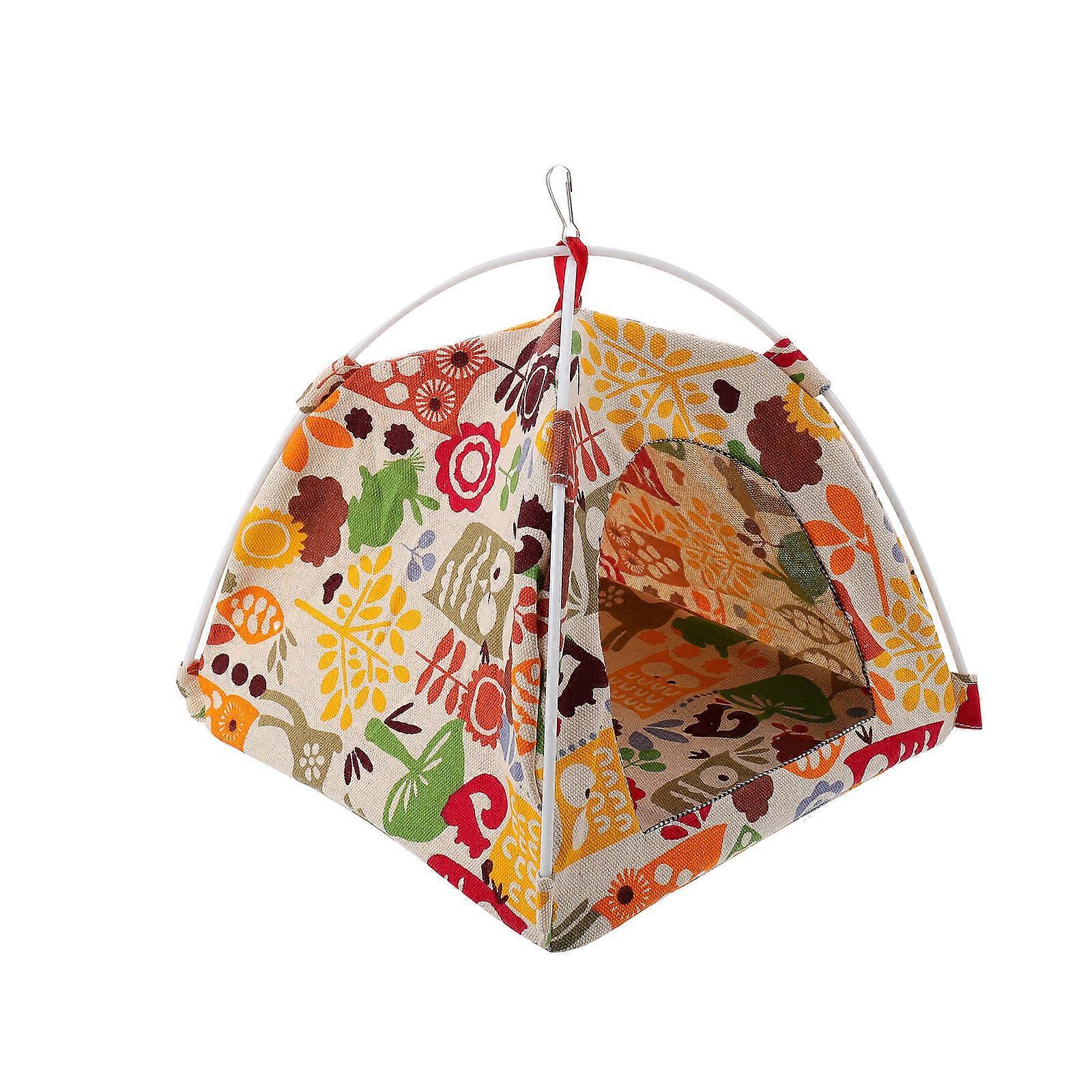 Golden Parrot Hammock Bird Nest Hanging Tent for Pets Use