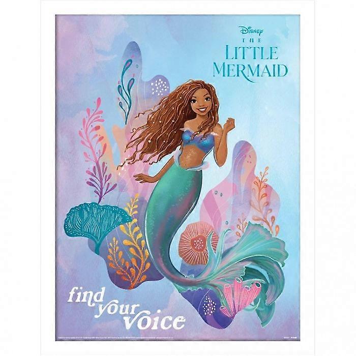 The Little Mermaid Find Your Voice Framed Poster