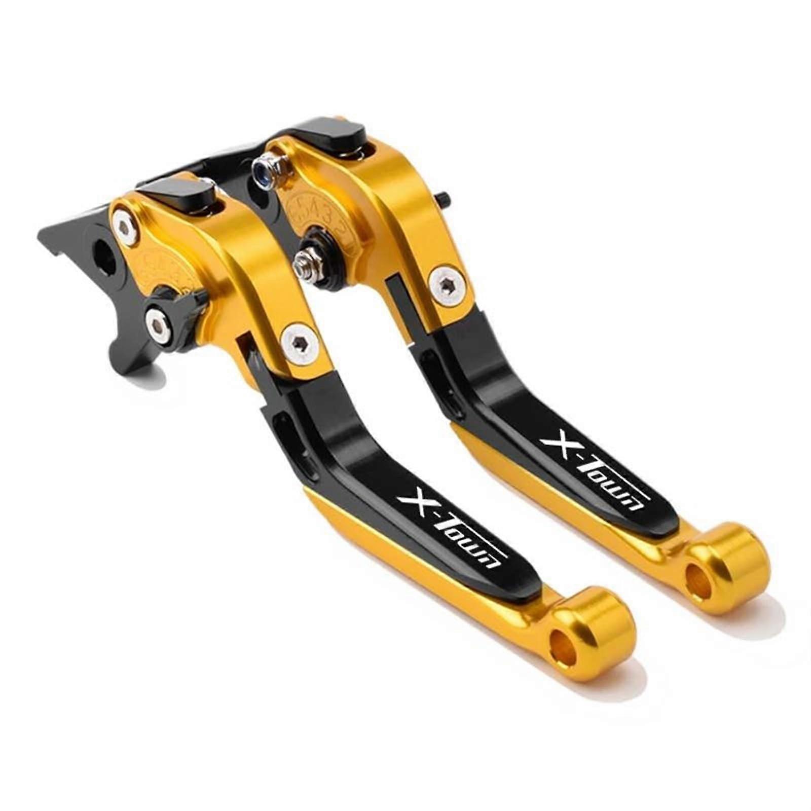 Hand Brake Clutch Lever For KYMCO XTown 125i 250 300i 350 Folding Extendable Left Right Levers Color B
