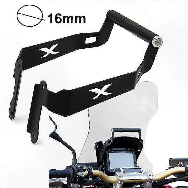 GPS טלפון הר מחזיק לקטנועים אוניברסלי קדמי מעמד אופנוע אביזר שחור 750 סמ"ק