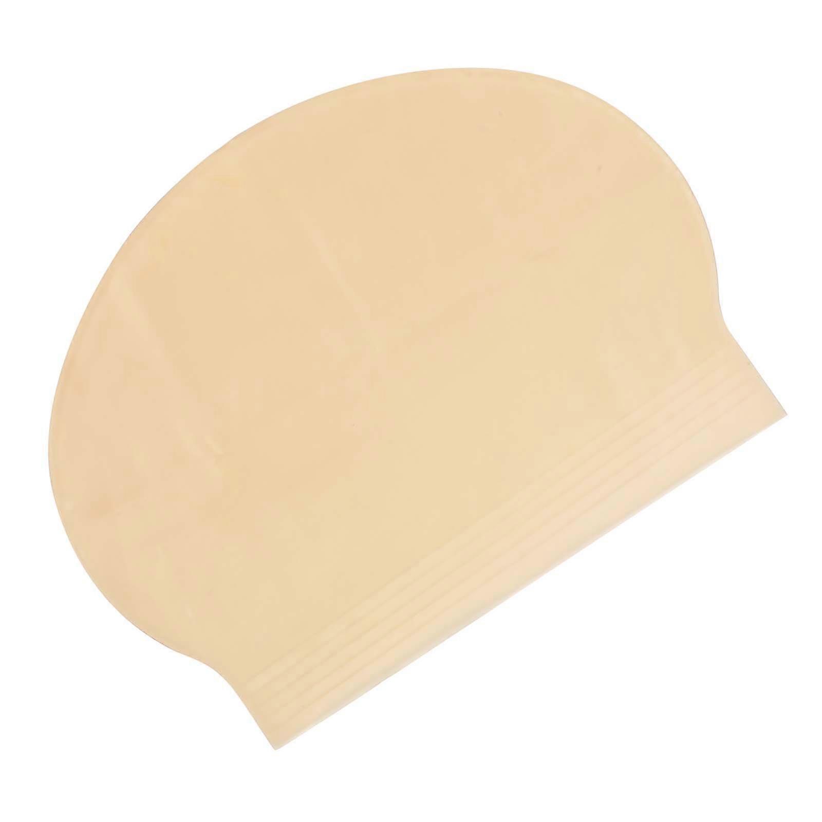 Bald Caps for Adults Bald Head Hat for Wearing Use 2Pcs Khaki Latex