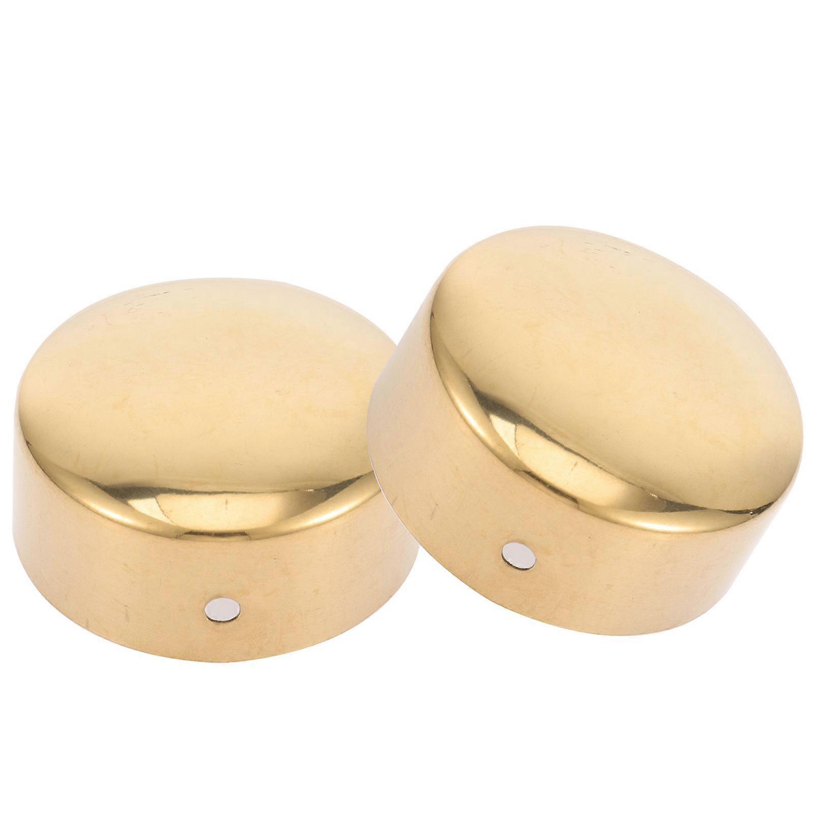 Home Use Wooden Handrail End Caps Round Plugs 8Pcs Set