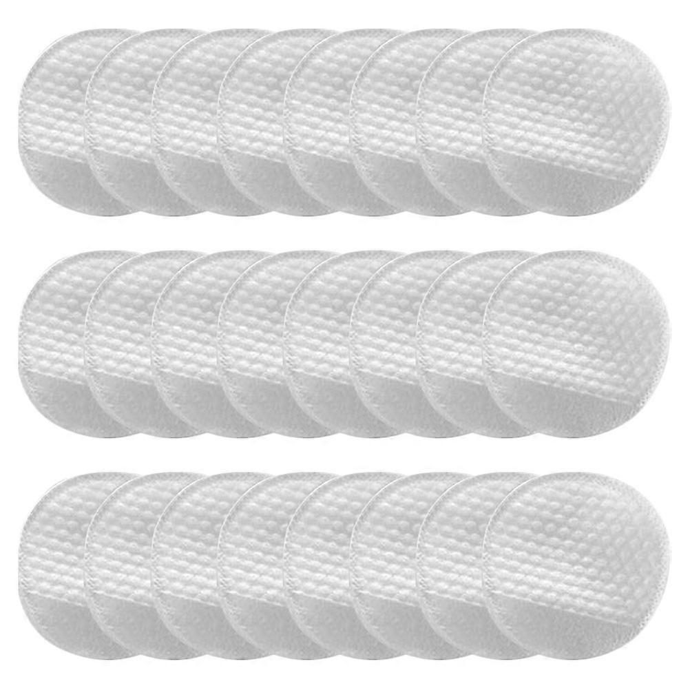 Round Facial Cleansing Makeup Remover Pads 600 Pcs For Daily Use Lint-Free Soft White Design