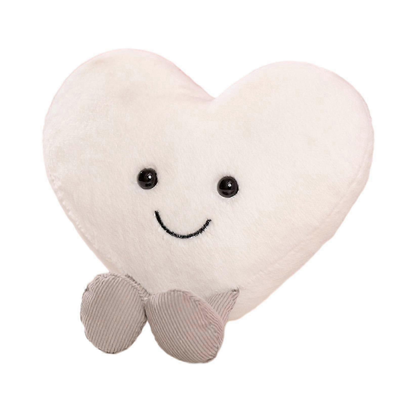 Plush Doll PP Cotton Filling Valentine's Day Heart Pillow Romantic Red Love Plush Toy for Home Decoration 2025