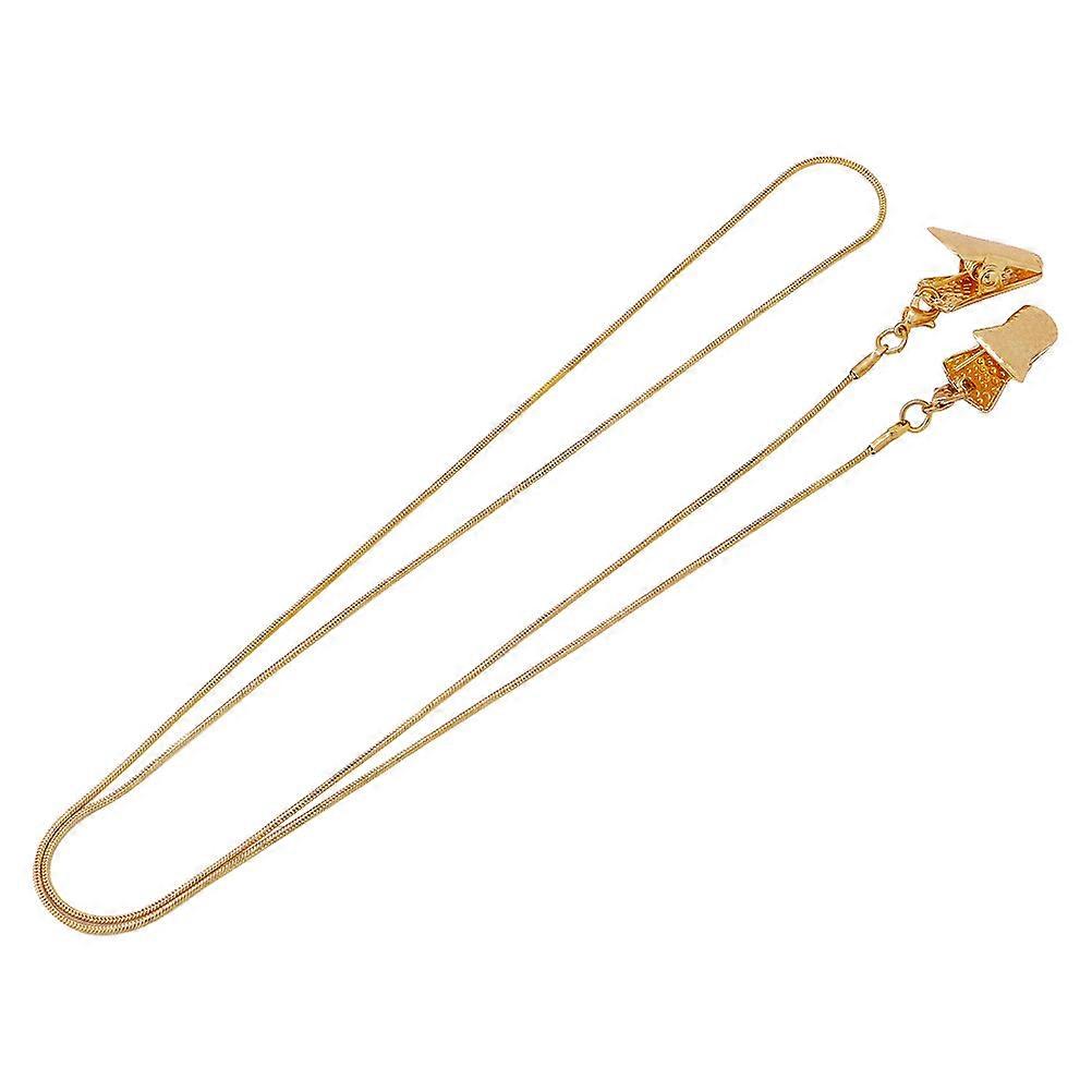 Golden Sunglasses Chain for Face Mask Holder 3Pcs Eyeglass Accessory