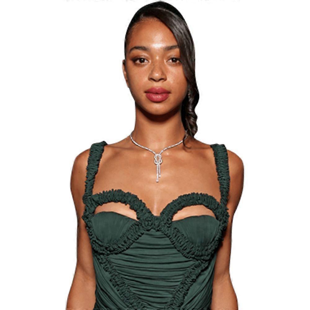 Manon Bresch (robe verte) Découpe demi-corps Buddy