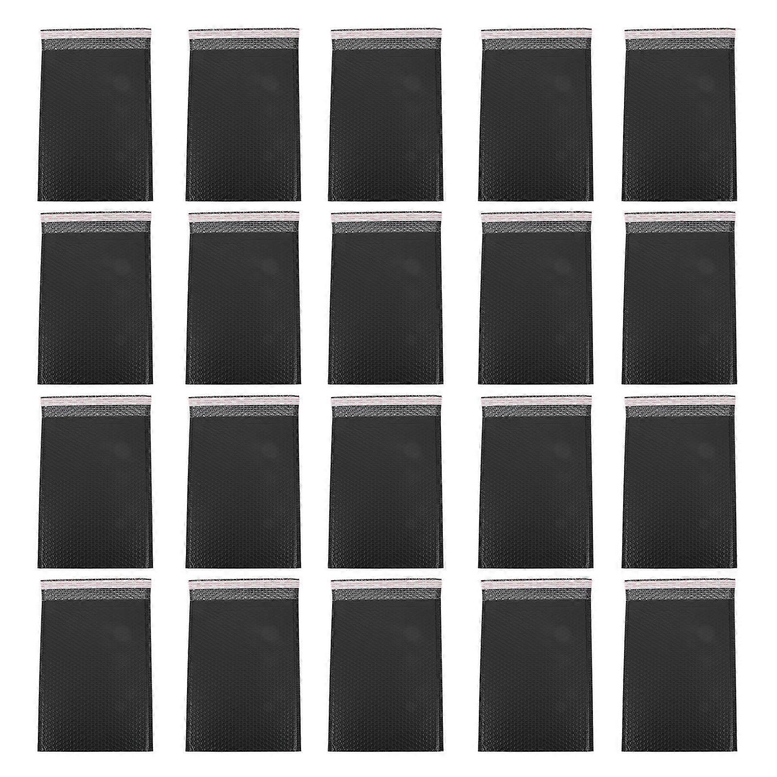 Padded Envelopes Bubble Mailers for Storage Use 25Pcs Black Color