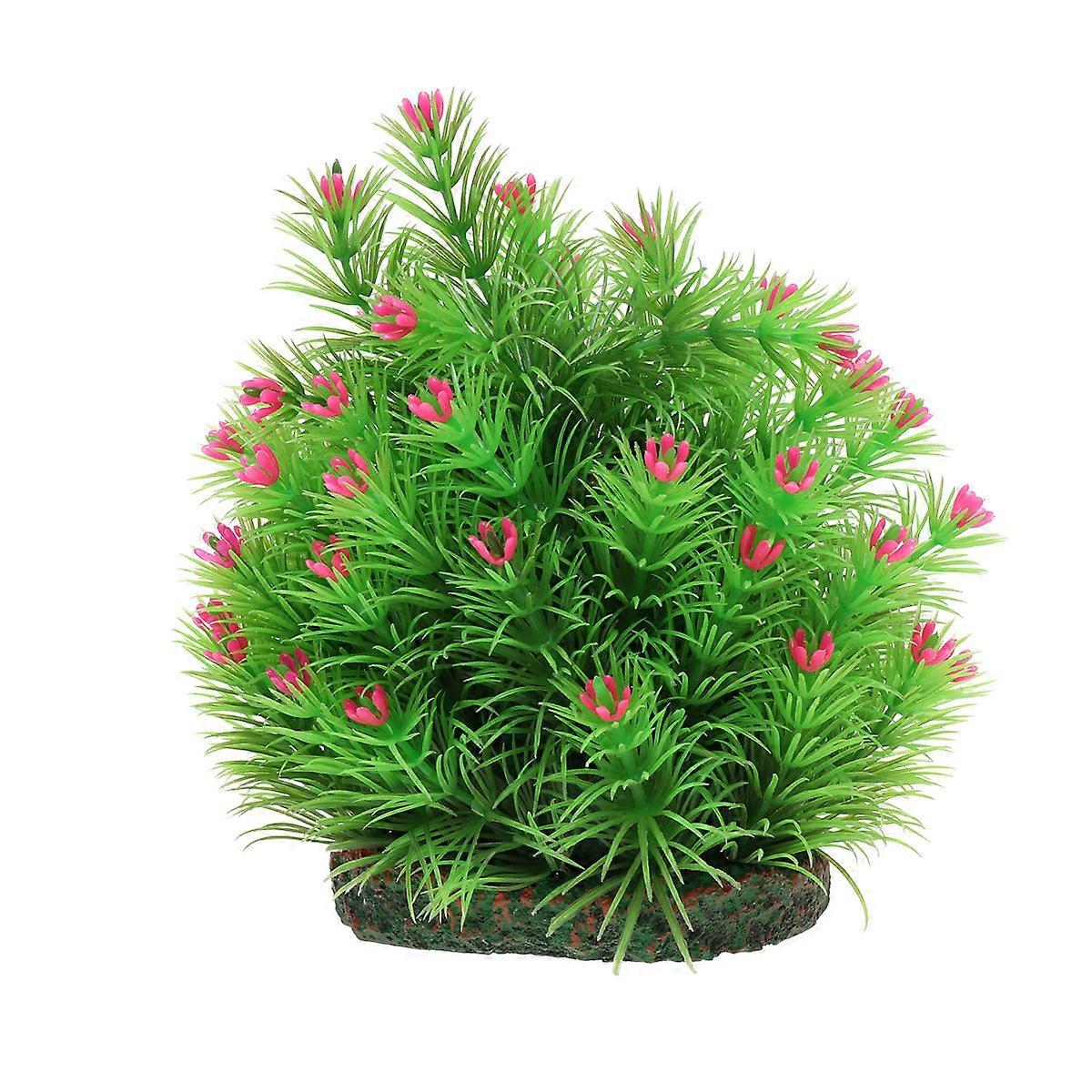Lifelike Plants Ornament Artificial Aquarium Decoration for Decoration 2Pcs