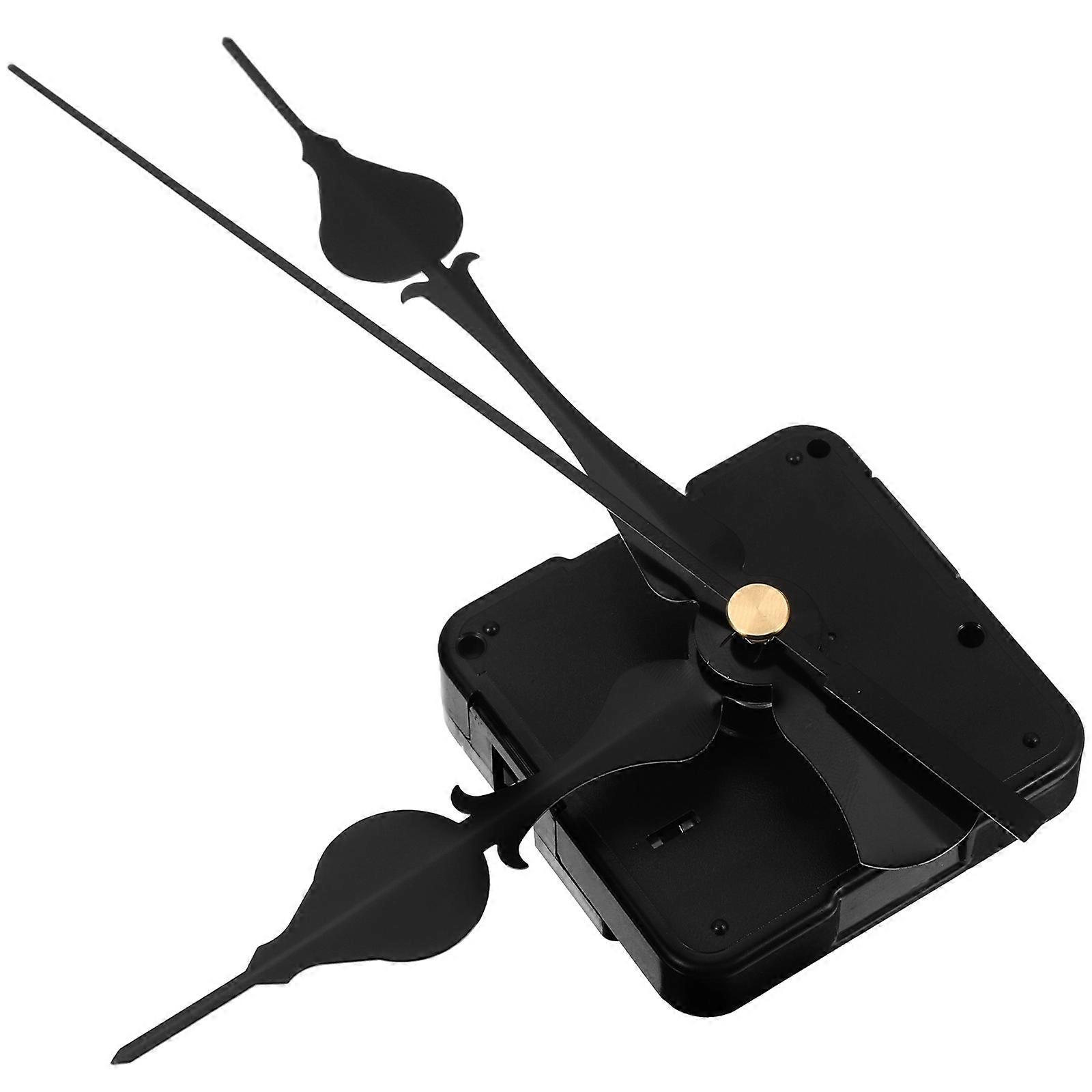 Battery Clock Replacement Mechanism for Clock Making 4Sets Black