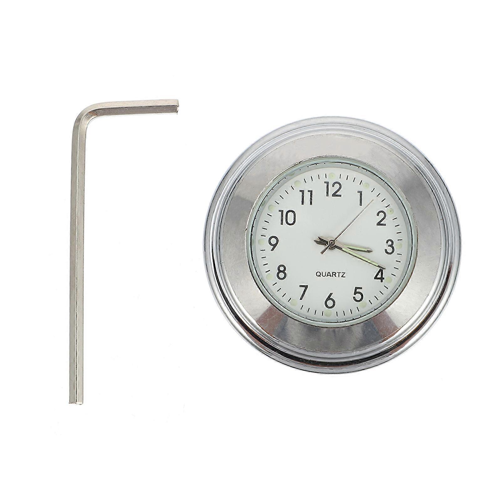 Universal Motorcycle Mount Clock with Night Luminous 5Pcs Set