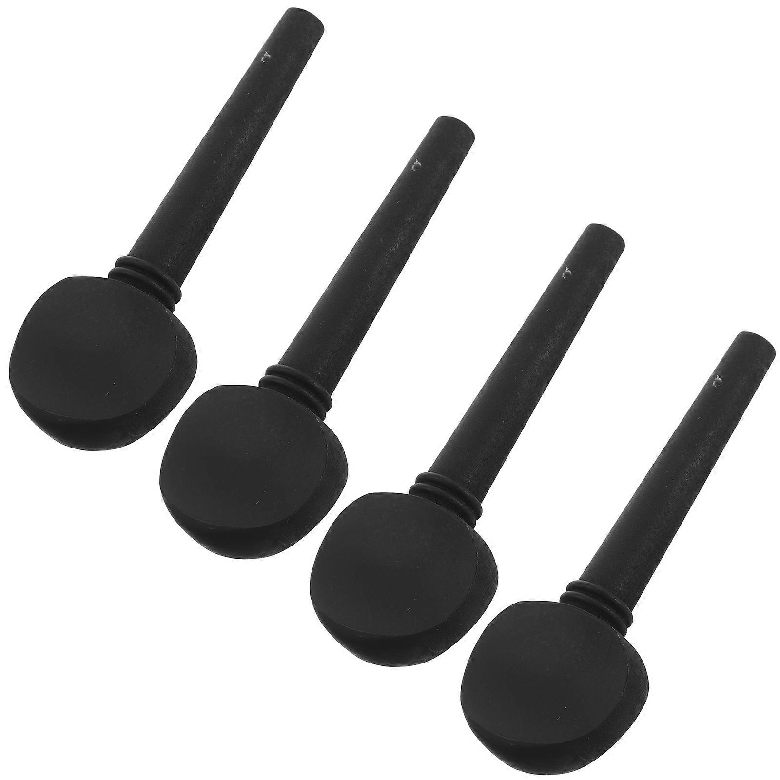 Imitation Ebony Cello Tuning Pegs for Quality Sound 8Pcs Replacement