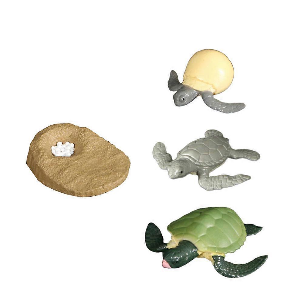 Animal Adornment Model for Decoration 1Set Sea Turtle Growth Ornament