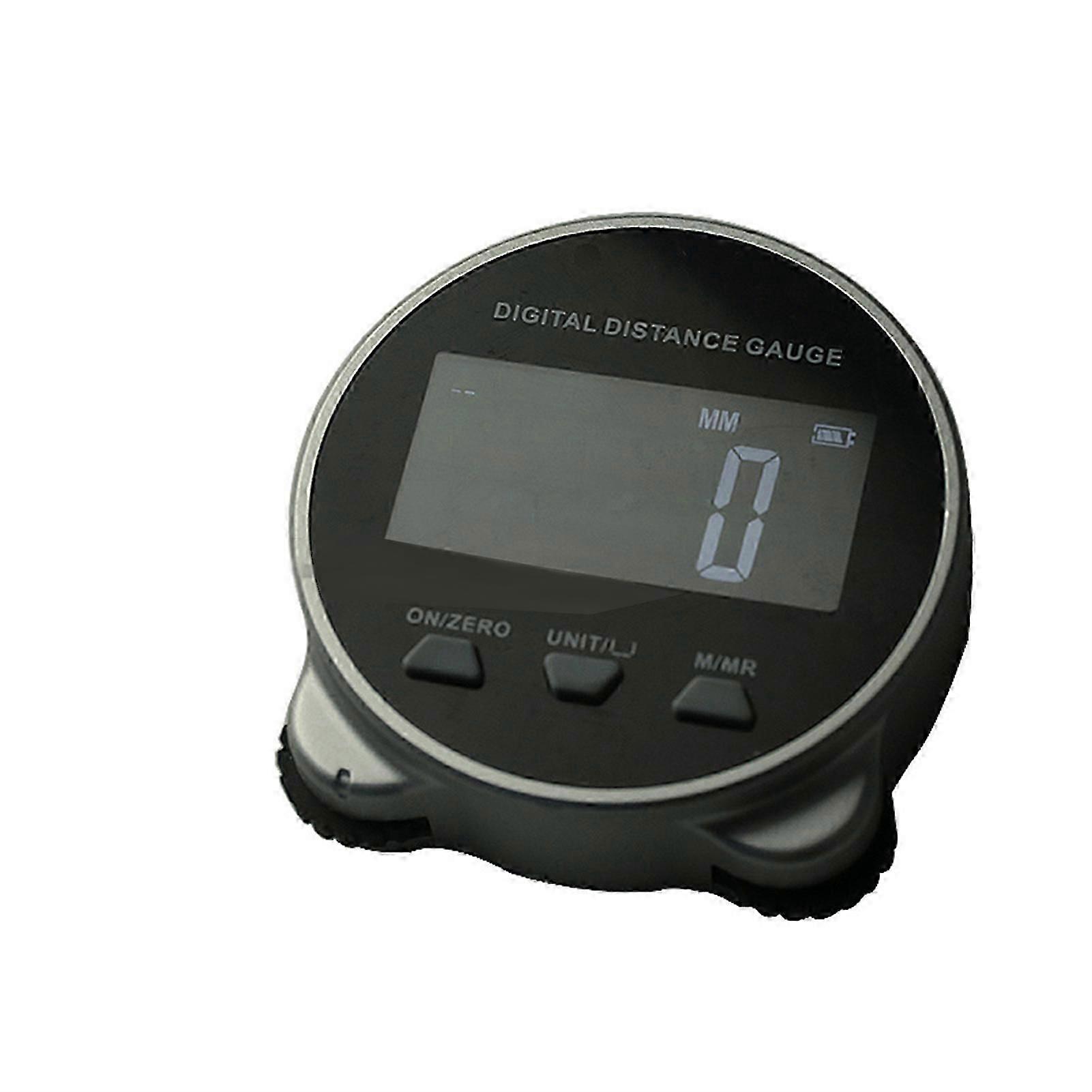 Tape Measures, Digital Display Roller Ruler 199.999m Semiconductor Microprocessor Electronic Rolling Ruler for Measurement