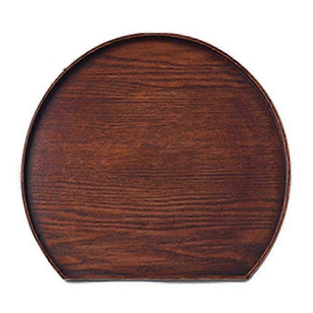 25-26 Half Moon Serving Tray - Non-Slip Decorative Plate