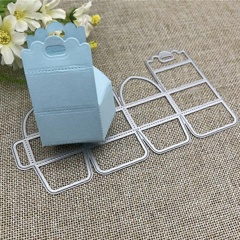 1PC Small Box Metal Cutting Dies Die-cut Crafts Stencil Tool for DlY Handmade Scrapbook Cards