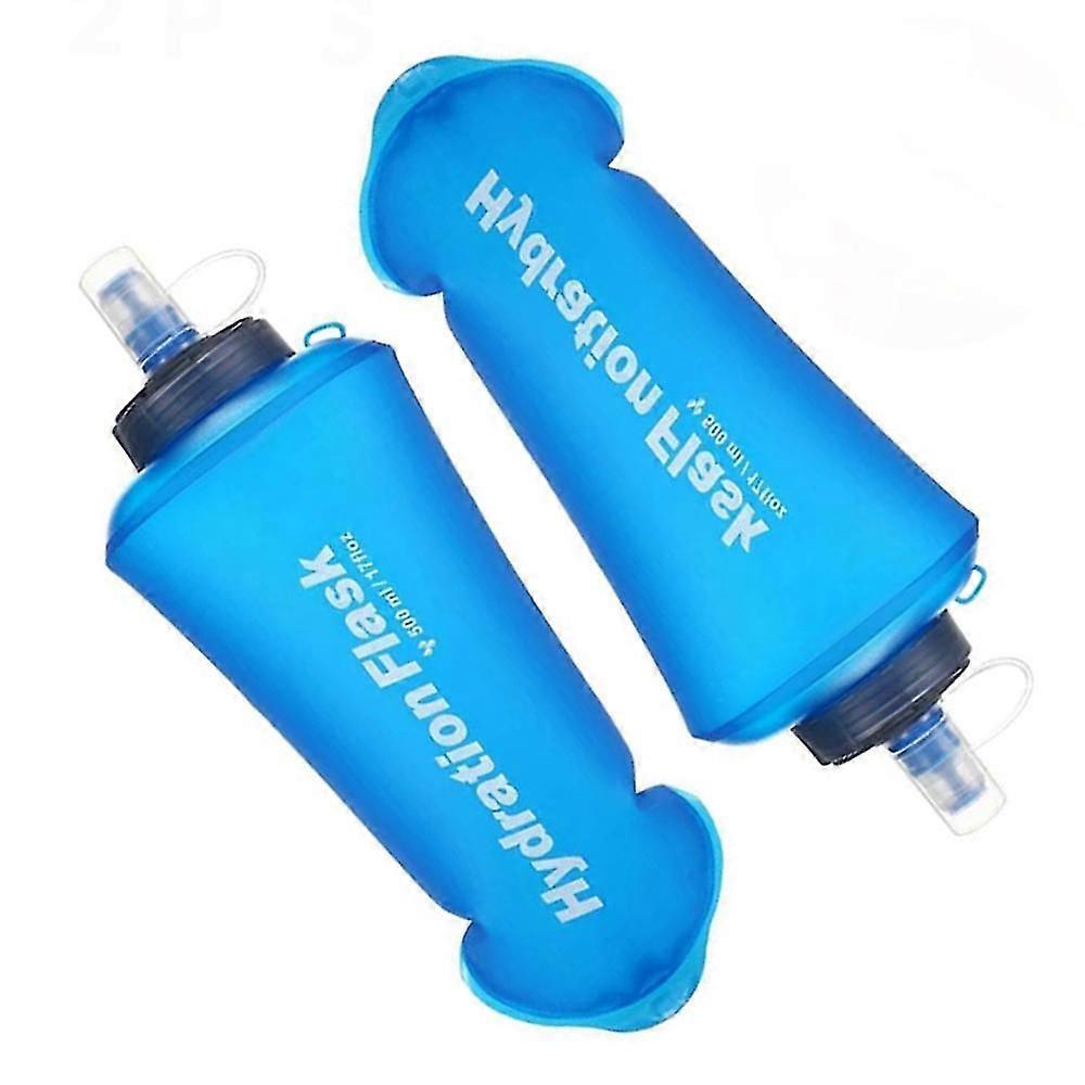 Tpu vikbara dricksflaskor, mjuk kolv, vattenflaska Bpa-fri sportflaska för drickscyklar cykelsporter