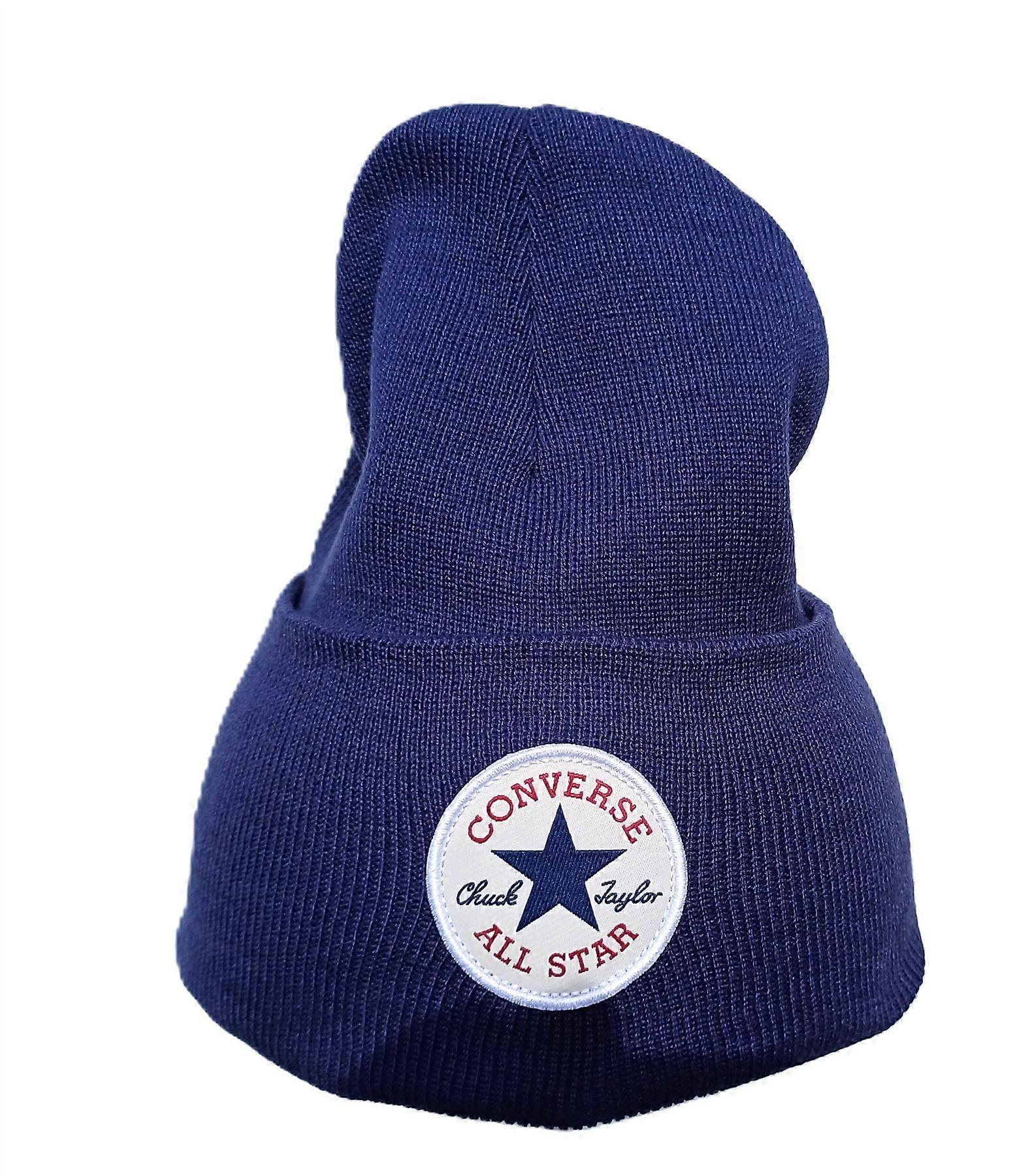 Converse Chuck Patch Cuff Beanie Knitted Navy