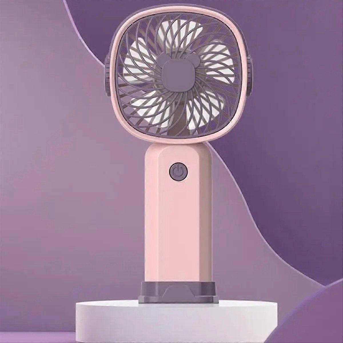 Handheld Small Fan Outdoor Portable Fan 3-speed Rechargeable A