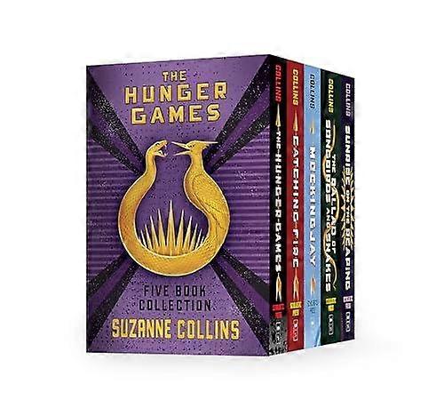 The Hunger Games 15 Box Set by Suzanne Collins Hardback Book