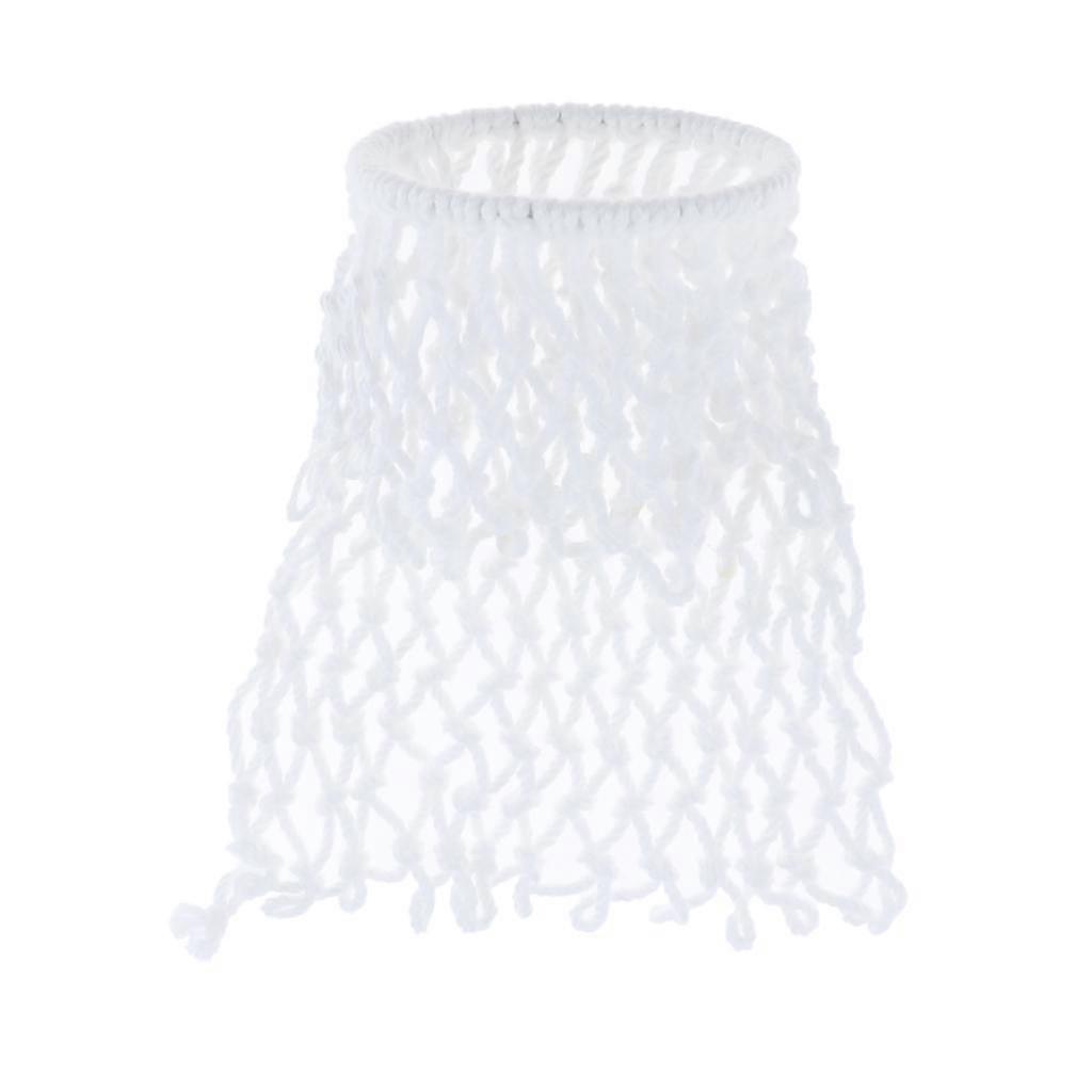 6Pcs/Set Billiard Pool Table Cotton Mesh Net Bags Pockets Accessory White 2