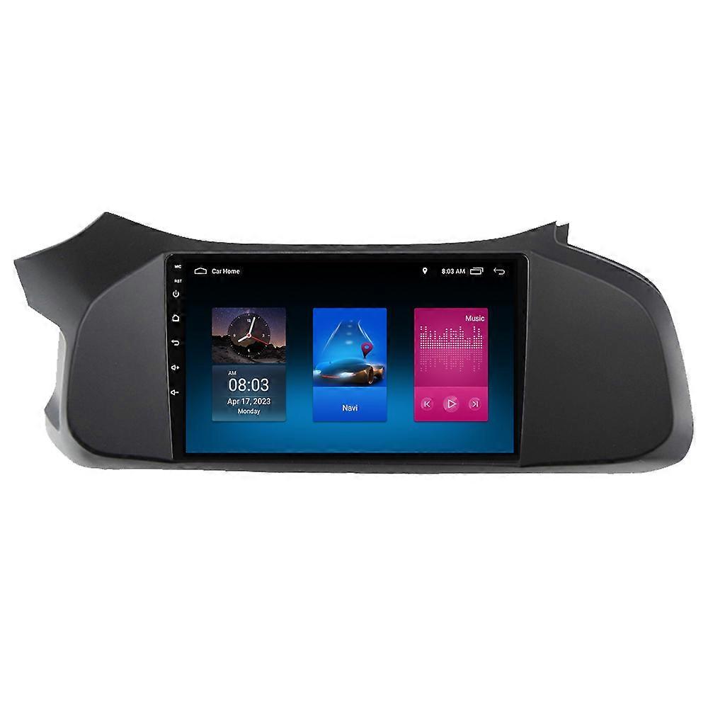 RoverOne Car Stereo Radio Bluetooth CarPlay Android Auto GPS Sat Nav Touch Screen for Chevrolet Onix 2012 - 2019