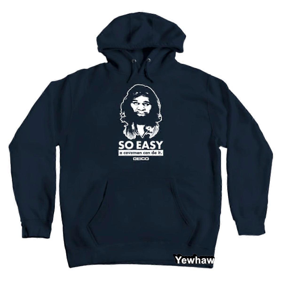 So Easy Even A Caveman Can Do It - Dark Hoodie