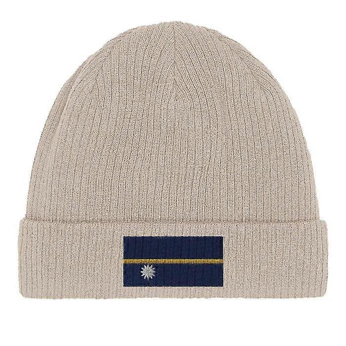 Nauru Flag Cap in Beige