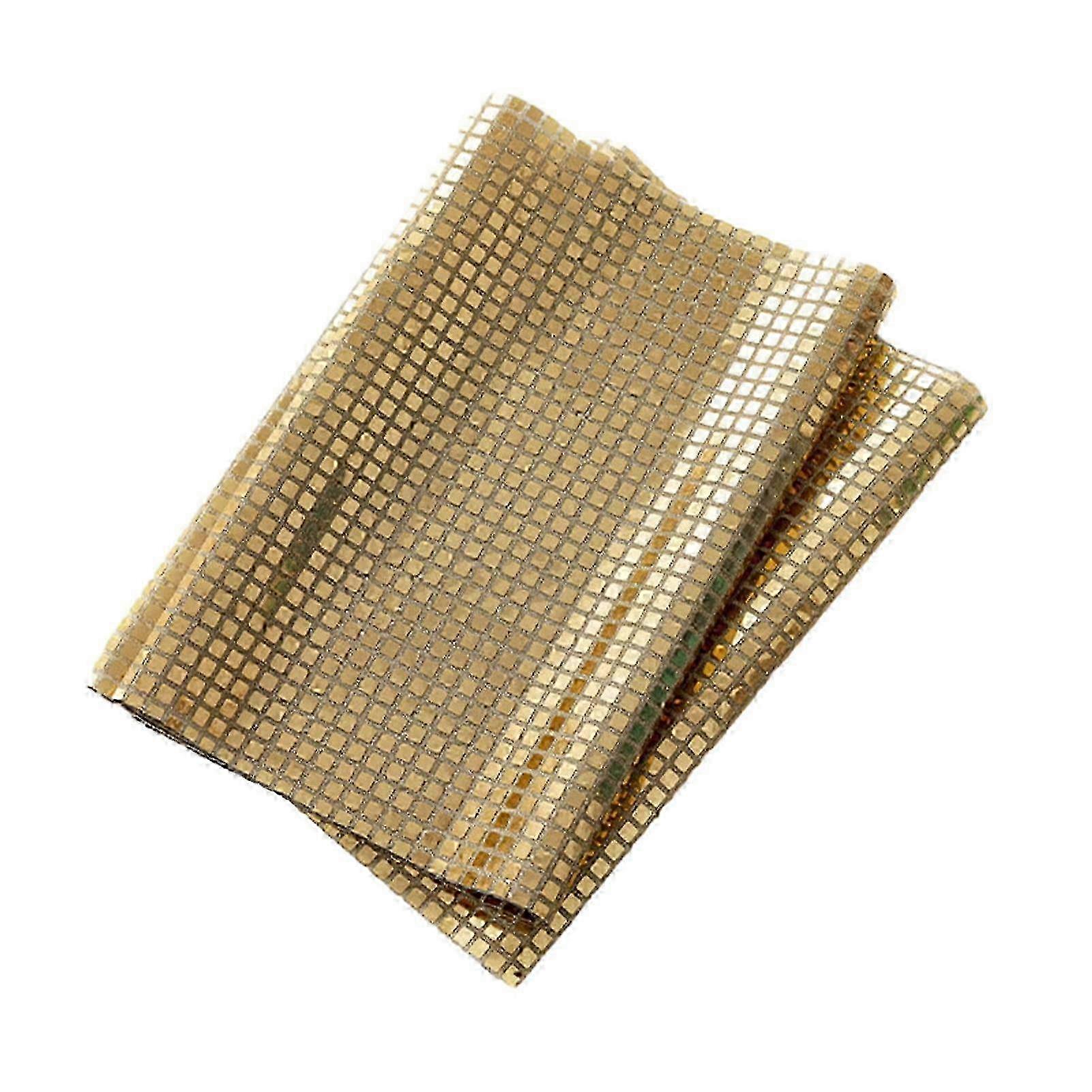 Shiny Disco Party Tablecloth, Sparkling Mirror Foil Runner for Birthday Wedding Event - Compatible with Gardenne Decor