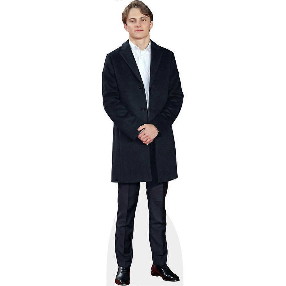 Oscar Piastri (Coat) Cardboard Cutout (lifesize OR mini size). Standee. Stand Up.