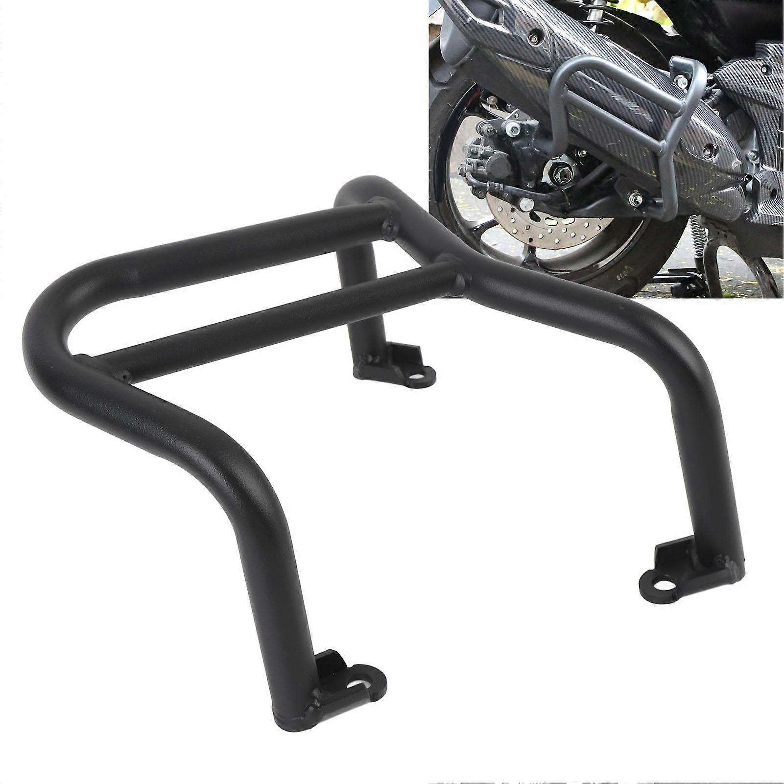 Motorcycle Exhaust Muffler Pipe Guard Crash Bar Bumper Protector Iron High Hardness Deformation Proof Anti Collision for NMAX155 2020 to 2024 