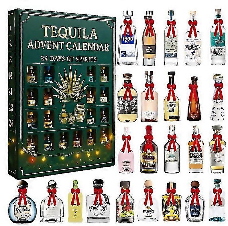 For Tequila Advent Calendar 24 Days Of Spirits 2d Acrylic Advent Calendar 2025 Tequila 24 Days Chris